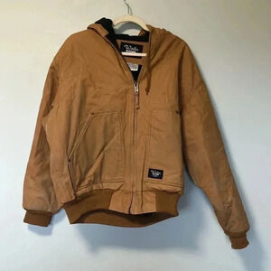 Walls Blizzard Pruf workwear beige  tan hooded jacket